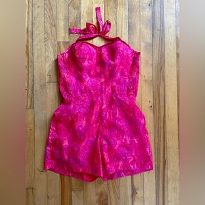 XS Pink romper